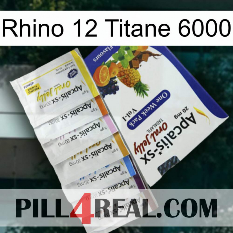 Rhino 12 Titanium 6000 11